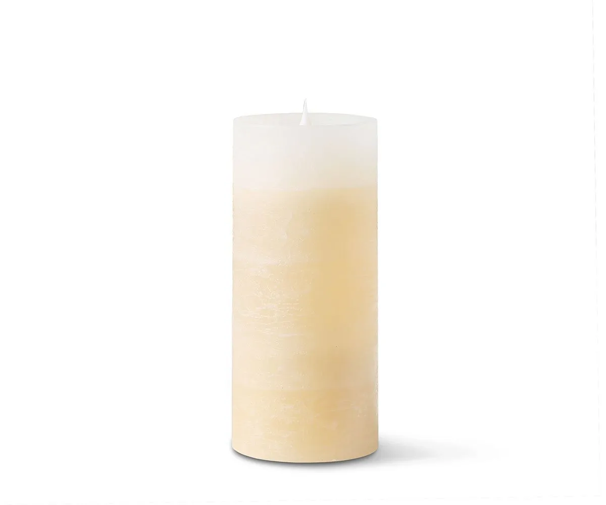 Lys Flameless Candles, Set of 2 - Peach Ombre