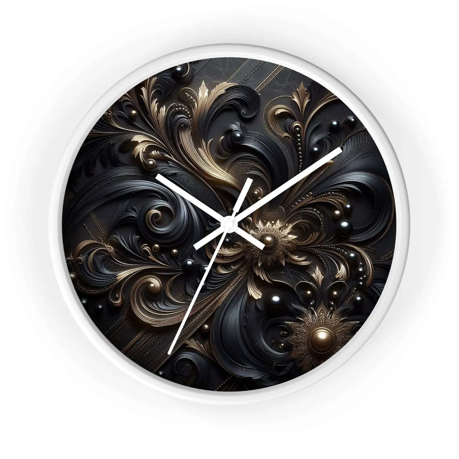 Memento Mori Wall Clock