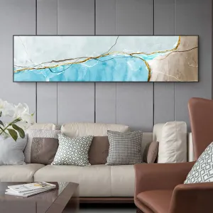 Modern Abstract Elements Geomorphic Wall Art Fine Art Canvas Prints Wide Format Nordic Style Pictures For Bedroom Living Room Contemporary Home Styling