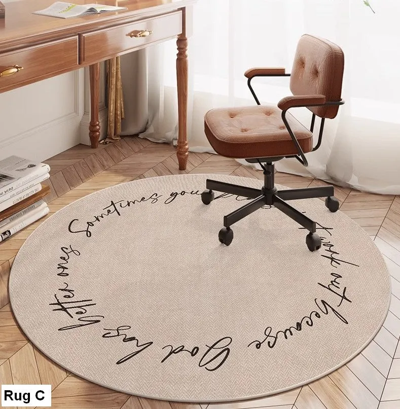 Modern Round Rugs for Bedroom, Circular Modern Rugs under Dining Room Table, Contemporary Round Rugs, Geometric Modern Rug Ideas for Living Room