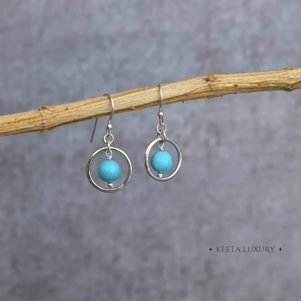 Mystic - Turquoise Earrings