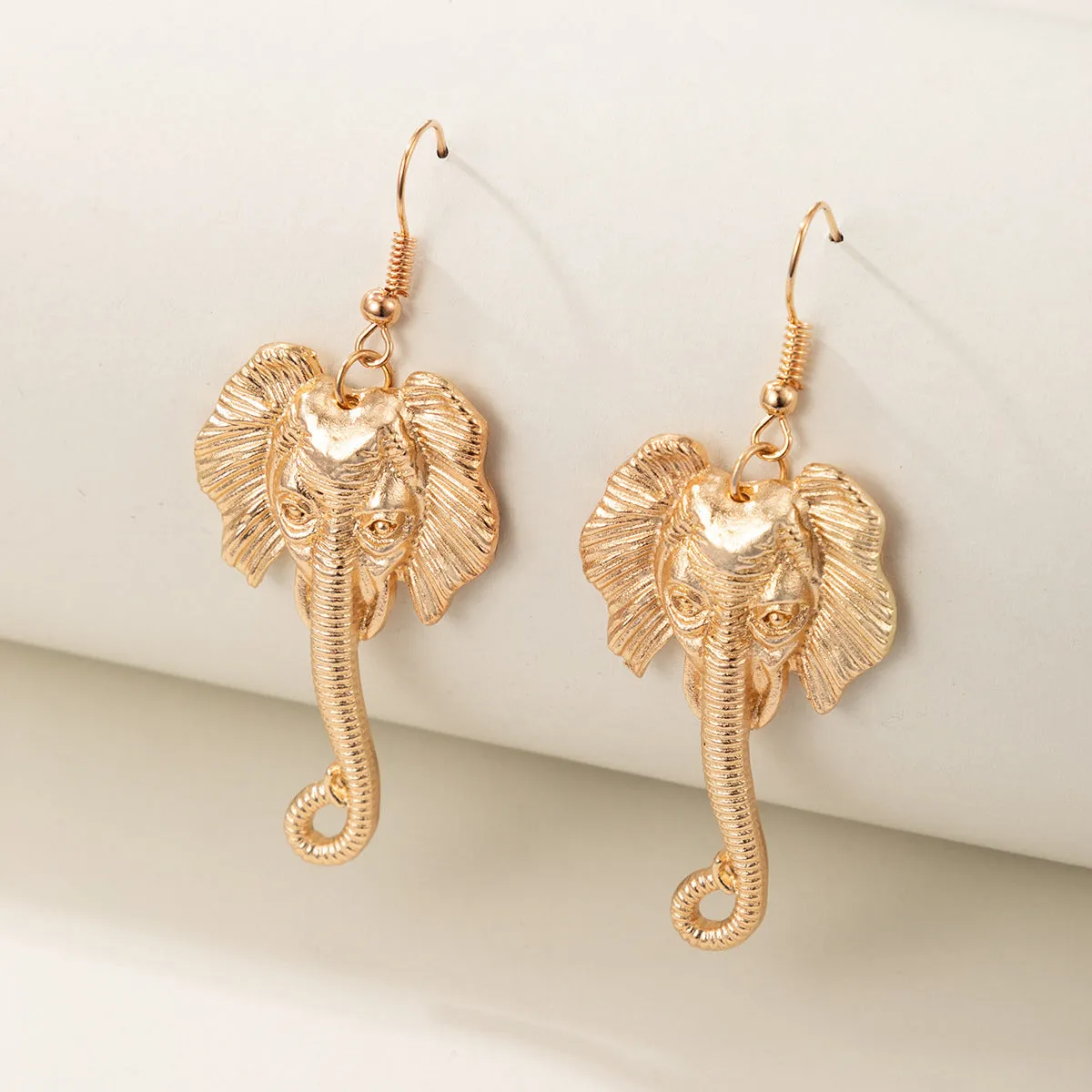 New Fashion Jewelry Creative Alloy Fashion Elements Pearl Flower Animal Elephant Earrings Female