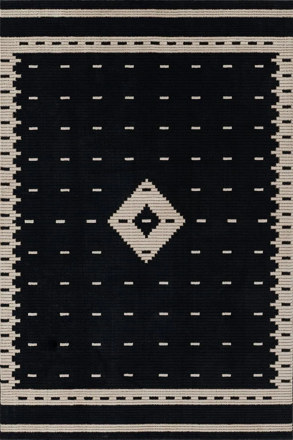 Noho NO-06 Black Rug