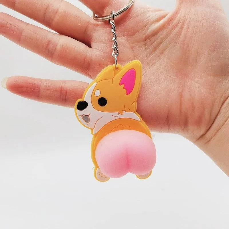 Pop Squeeze Keychains