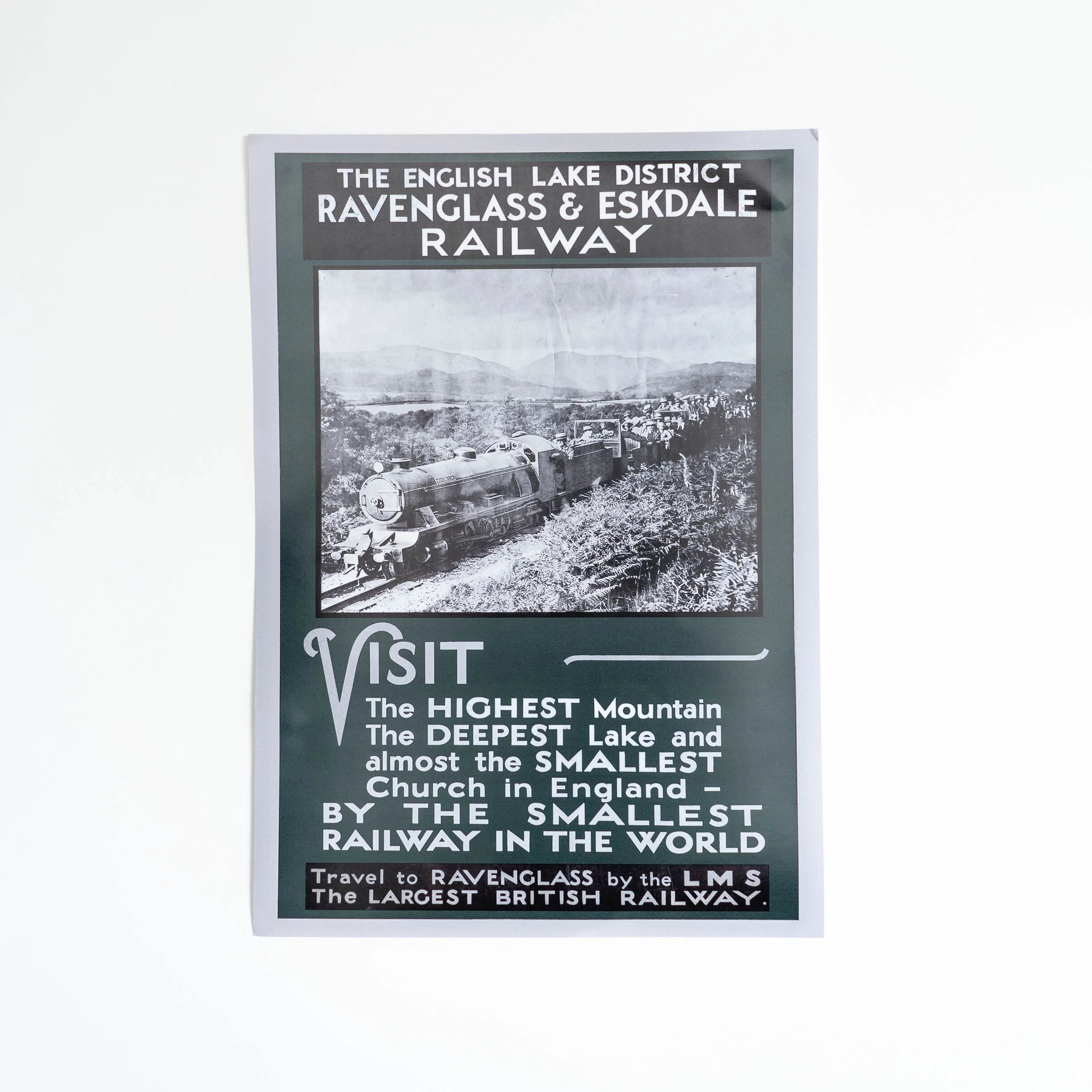 Ravenglass and Eskdale Railway Poster