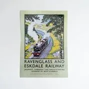 Ravenglass and Eskdale Railway Poster