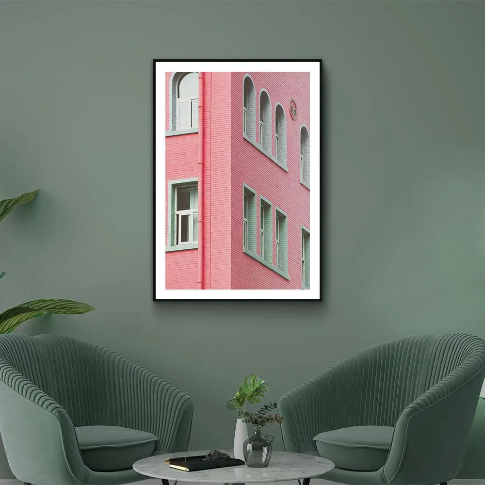 Roze Gebouw