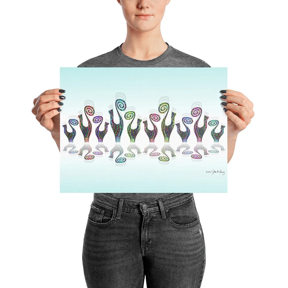 SNOOTY RAINBOW LINE DANCE Poster