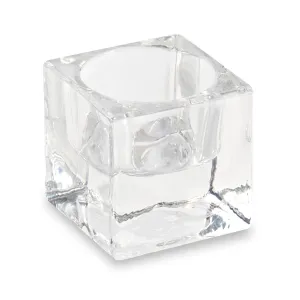 Square Glass Candle Holder