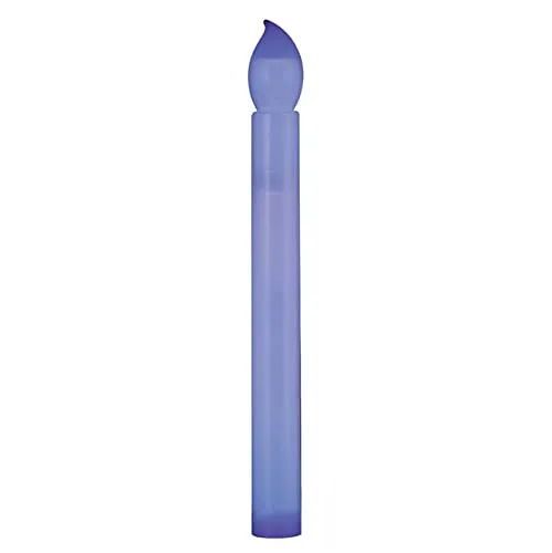 Trinity Church Supply Advent Glow Stick Candles sets Smokeless Taper Hand Poured Wax Candles Perfect for Special Occasions, 5/8 Dia. x 6 Height, Pack of 4