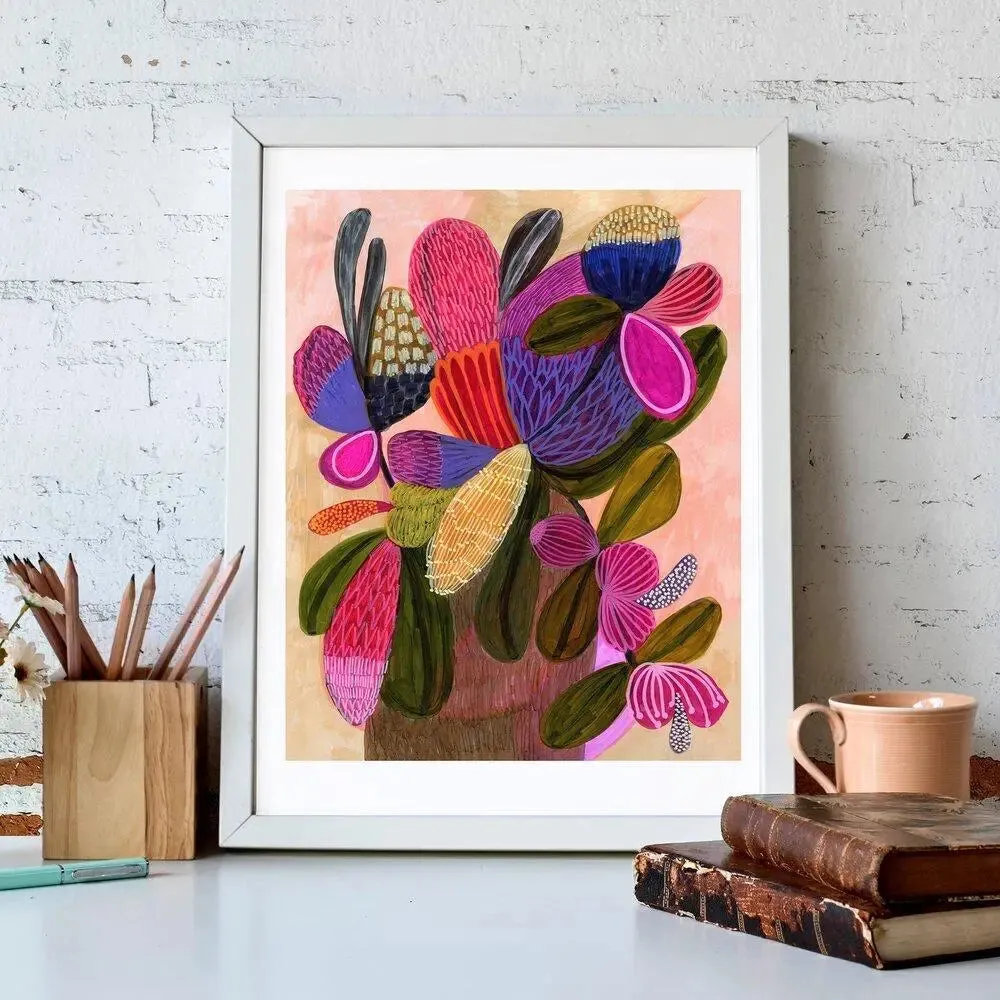 Wild Bunch Modern Still Life Art Print