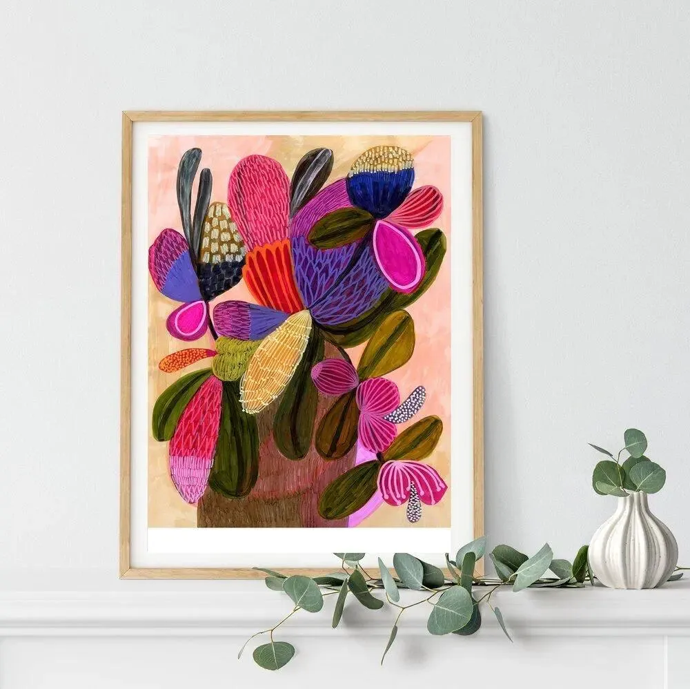 Wild Bunch Modern Still Life Art Print