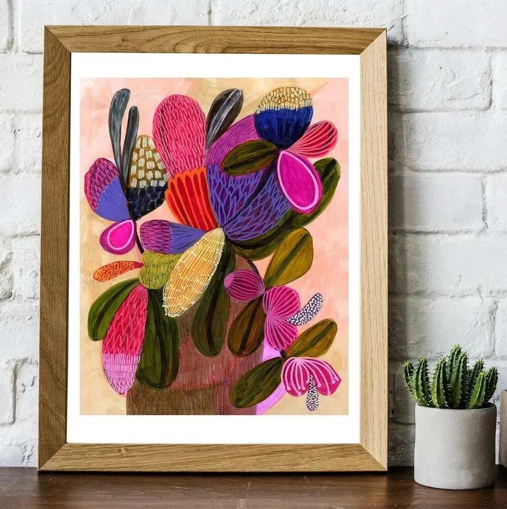 Wild Bunch Modern Still Life Art Print