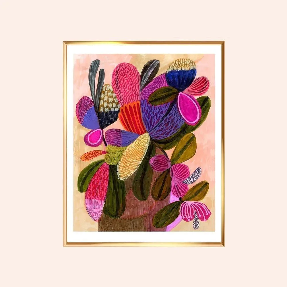 Wild Bunch Modern Still Life Art Print