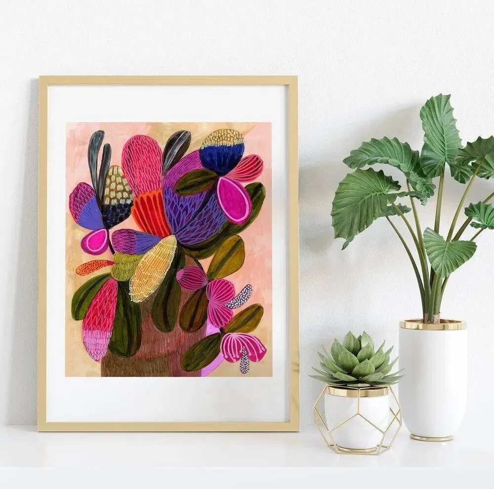 Wild Bunch Modern Still Life Art Print