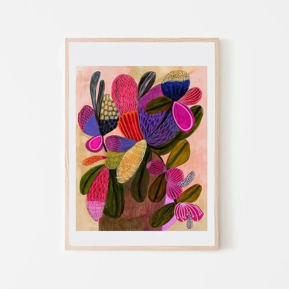 Wild Bunch Modern Still Life Art Print