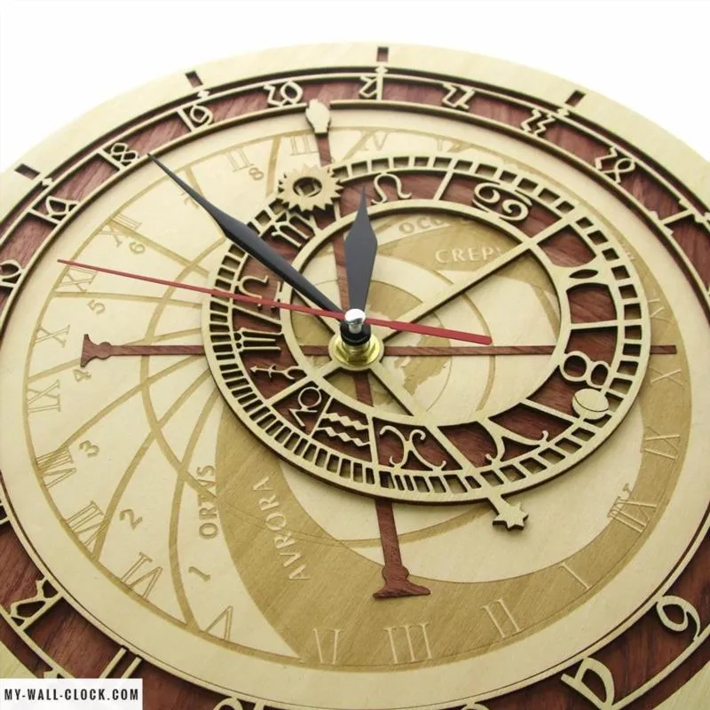 Wooden Astronomical Clock