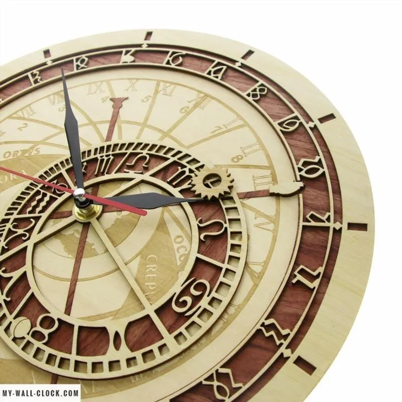 Wooden Astronomical Clock