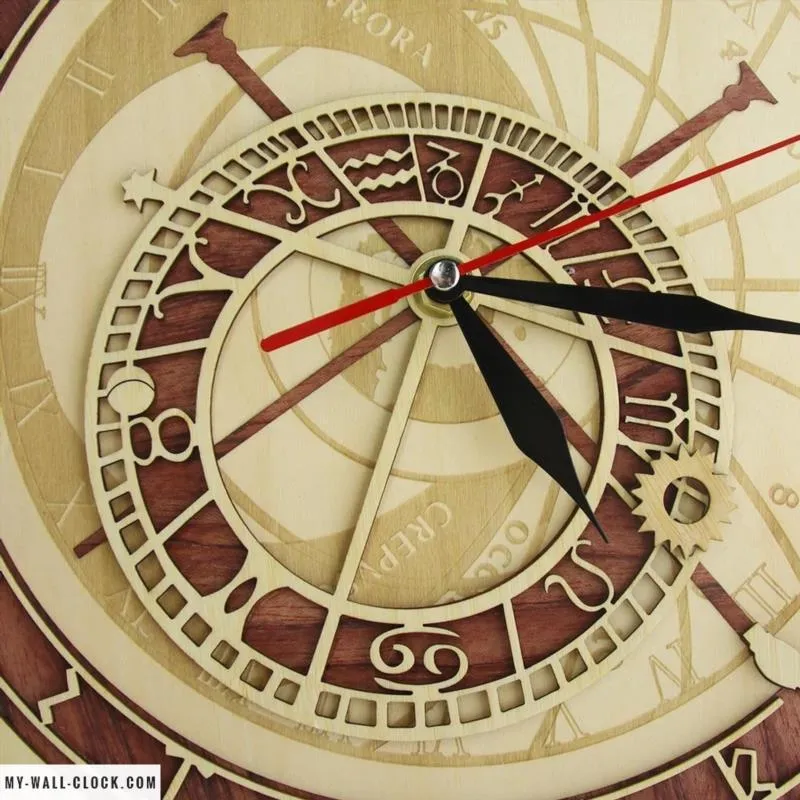 Wooden Astronomical Clock